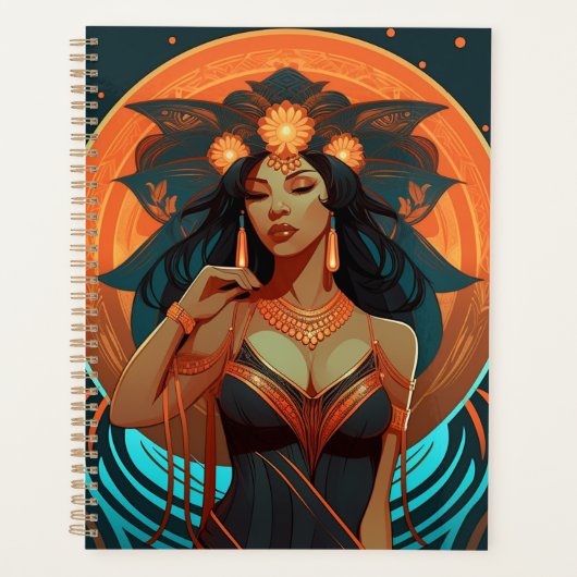 先住民インスピレーション#2 プランナー手帳 (正面)