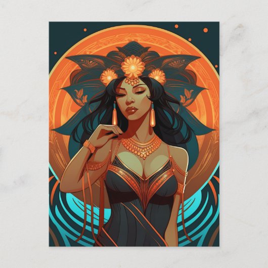 先住民インスピレーション#2 ポストカード (正面)