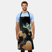 先住民インスピレーション#3 エプロン (着用した状態)