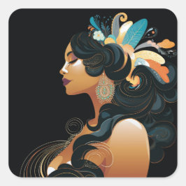 先住民インスピレーション#3 スクエアシール