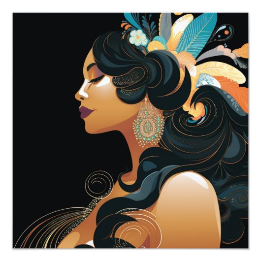 先住民インスピレーション#3 フォトプリント            (正面)