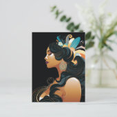 先住民インスピレーション#3 ポストカード (スタンド正面)