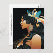 先住民インスピレーション#3 ポストカード (正面/裏面)