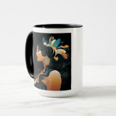 先住民インスピレーション#3 マグカップ (正面左)