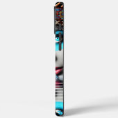 先住民インディアンウォリアーとウルフリフレクション Case-Mate iPhoneケース (裏面 / 左)