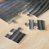 先住民インディアンウッドカービング ジグソーパズル (側面)