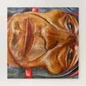 先住民インディアンウッドカービング ジグソーパズル (横)