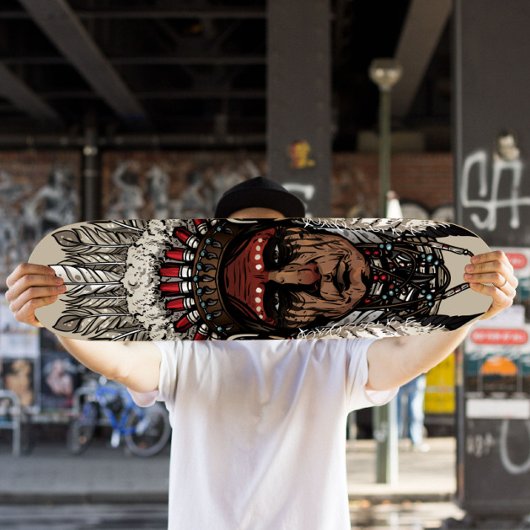 先住民インディアンチーフスケートボード |スケートボードデッキ スケートボード