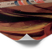 先住民インディアンチーフ1832ブラッド族芸術ポスター ポスター (角)