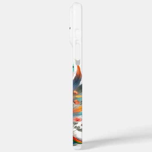 先住民インディアン伝統的文化デザイン Case-Mate iPhoneケース (裏面 / 左)