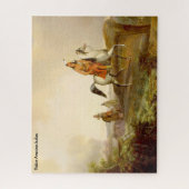 先住民インディアン ジグソーパズル (縦)