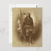 先住民インディアン ポストカード (正面/裏面)