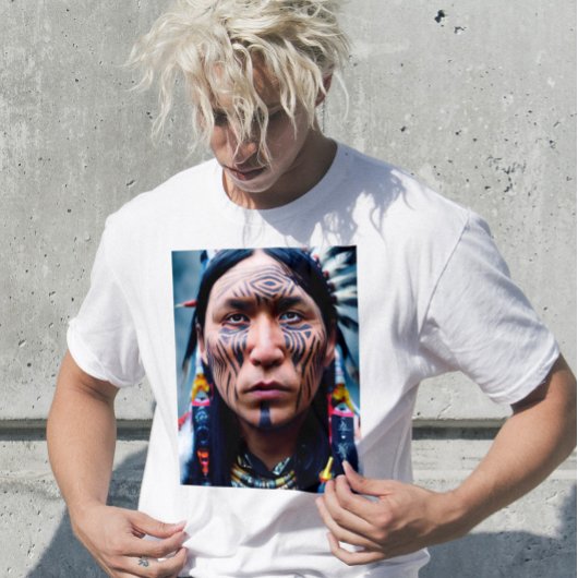 先住民インディアンTシャツ Tシャツ