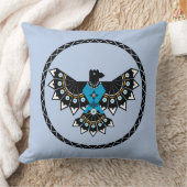 先住民イーグル装飾用クッション クッション (ブランケット)