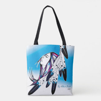 先住民ウィーイーグル羽トートバッグ経由 トートバッグ