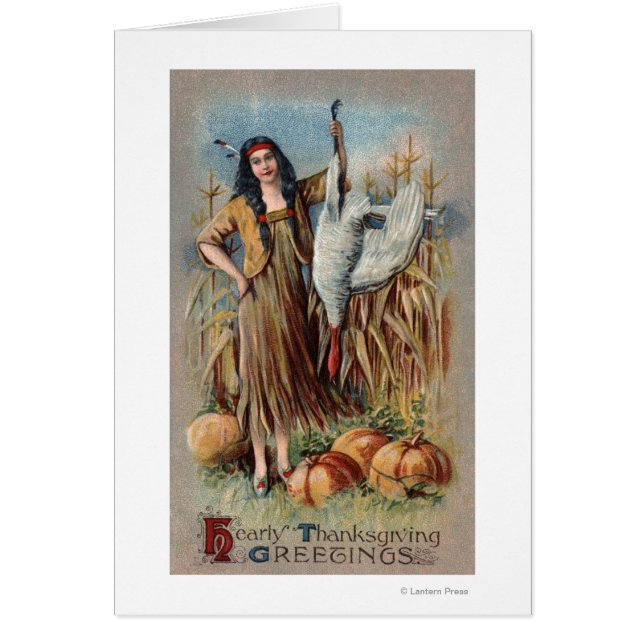 先住民ウーマンホールディングトルコ (正面)