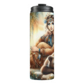 先住民ウーマン、ベアーカッブ：キャンプファイア タンブラー (正面)