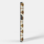 先住民カスタムデザイン付きモノグラムiPhoneケース Case-Mate iPhoneケース (裏面 / 右)