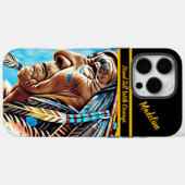 先住民クラフト伝統:芸術的Touch Case-Mate iPhoneケース (裏面 (横))