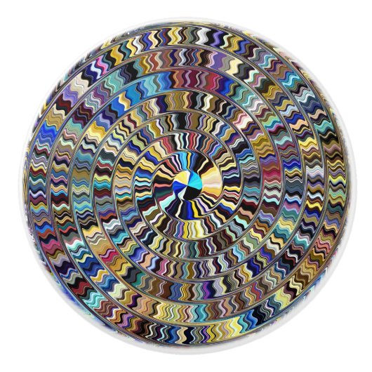 先住民サンスワールセラミックノブ セラミックノブ (正面)