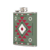 先住民サンタパターン フラスク (左)