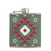 先住民サンタパターン フラスク (正面)