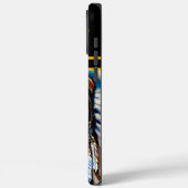 先住民シンボル魅惑:文化芸術 Case-Mate iPhoneケース (裏面 / 左)