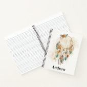 先住民スパイラルノート ノートブック (内部)