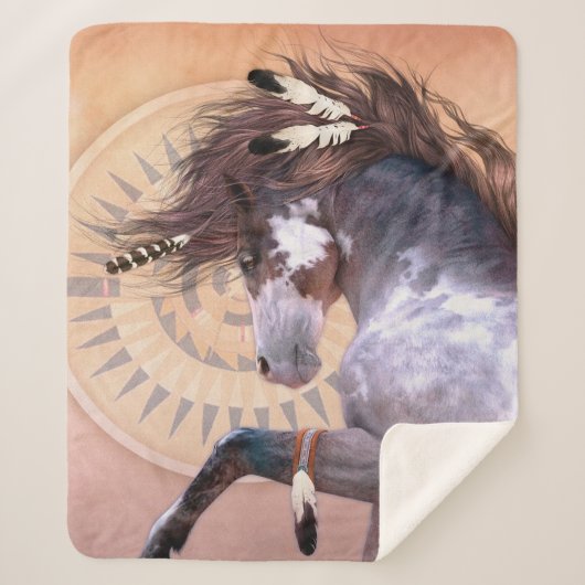 先住民スピリットシェルパブランケット シェルパブランケット (正面)