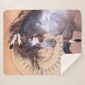 先住民スピリットシェルパブランケット シェルパブランケット (正面(横))