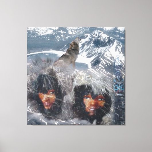 先住民スピリット キャンバスプリント (正面)