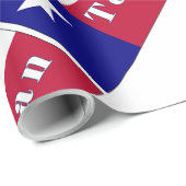 先住民テサンローンスター国旗 ラッピングペーパー (ロールコーナー)