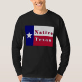 先住民テサンローンスター国旗 Tシャツ (正面)