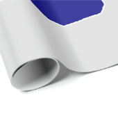 先住民テシャン国旗のマップ ラッピングペーパー (ロールコーナー)