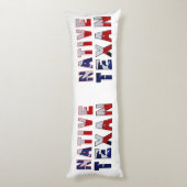 先住民テシャン国旗 ボディピロー (裏面 (縦))