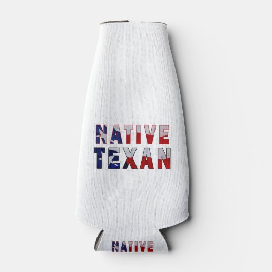 先住民テシャン国旗 ボトルクーラー (正面)