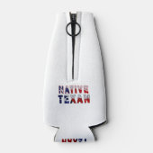 先住民テシャン国旗 ボトルクーラー (裏面)