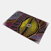 先住民デザインワン ドアマット (アングル)