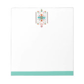 先住民デザイン ノートパッド (正面)