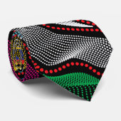 先住民デザイン-15ネックタイ ネクタイ (ロール)