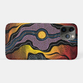 先住民デザイン-1 iPhone/iPadケース Case-Mate iPhoneケース (裏面(横))