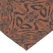 先住民トライバルハッピーボードスクラッチボードパターンアート ショートテーブルランナー (コーナー)