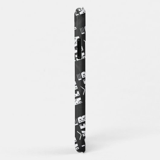 先住民ニューヨーカーパターンケースメイトiPhoneケース Case-Mate iPhoneケース (裏面/右)