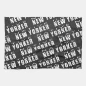 先住民ニューヨーカーパターン キッチンタオル (横)