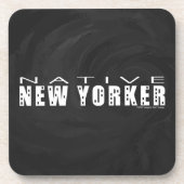 先住民ニューヨーカーブラック コースター (正面)