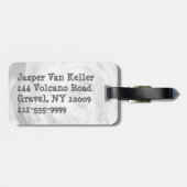 先住民ニューヨーカーブラック ラゲッジタグ (裏面横)