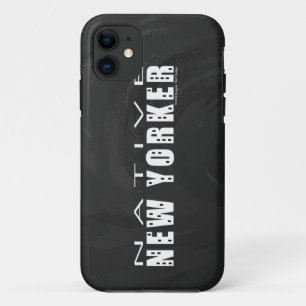 先住民ニューヨーカーブラック iPhone 11 ケース