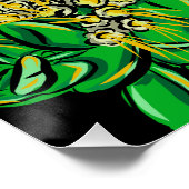 先住民ハワイのバードアート ポスター (コーナー)