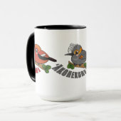 先住民ハワイアン森林鳥 マグカップ (正面左)