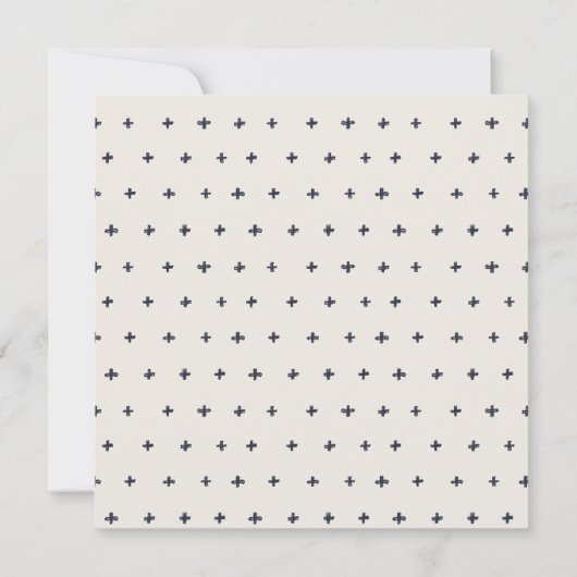 先住民バンクシアウォーターカラーフローラ任意の年齢誕生日 招待状 (裏面)